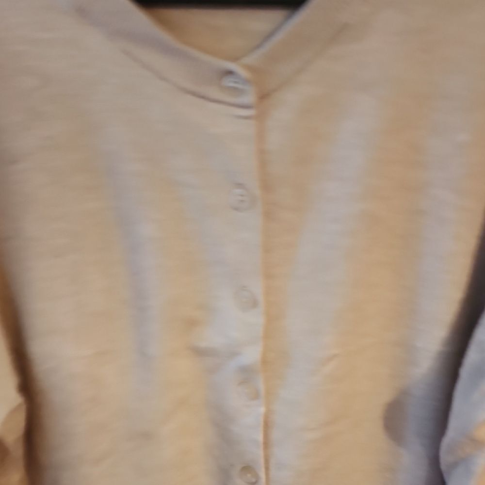 Torrid Light Beige Button-Up Cardigan Size 2 - image 3